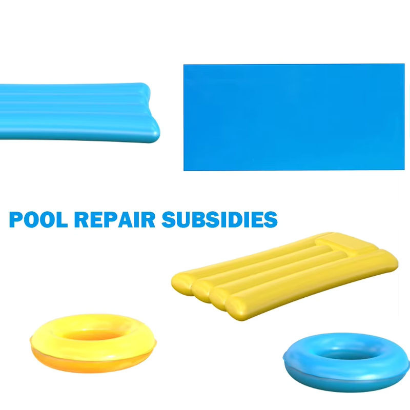 Selbstklebende PVC-Pool-Patch Nano-Reparatur-Patches für Schwimmringe und Schlauchboote, transparent, 10 Stück - Bild 3