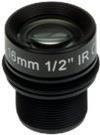 AXIS CCTV-Objektiv 12,7 mm M12-Anschluss f/1,8 für AXIS F1005-E und FA1105 Sensoreinheiten, 4er-Pack, Schwarz - Bild 1