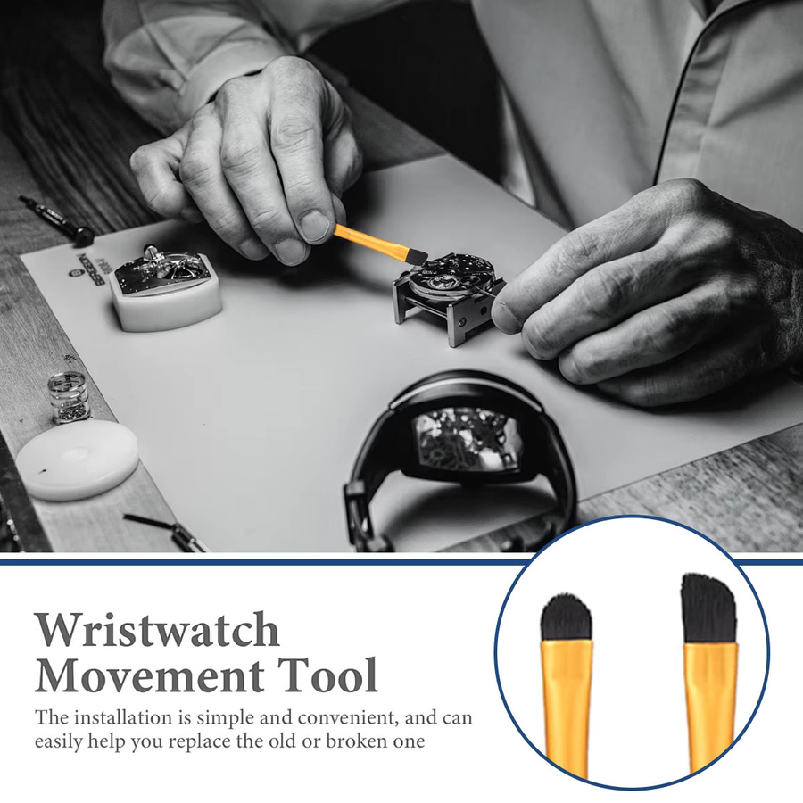 FancyWrist Uhr Reinigung Pinsel Set, Schwarz, Unisex - Bild 3