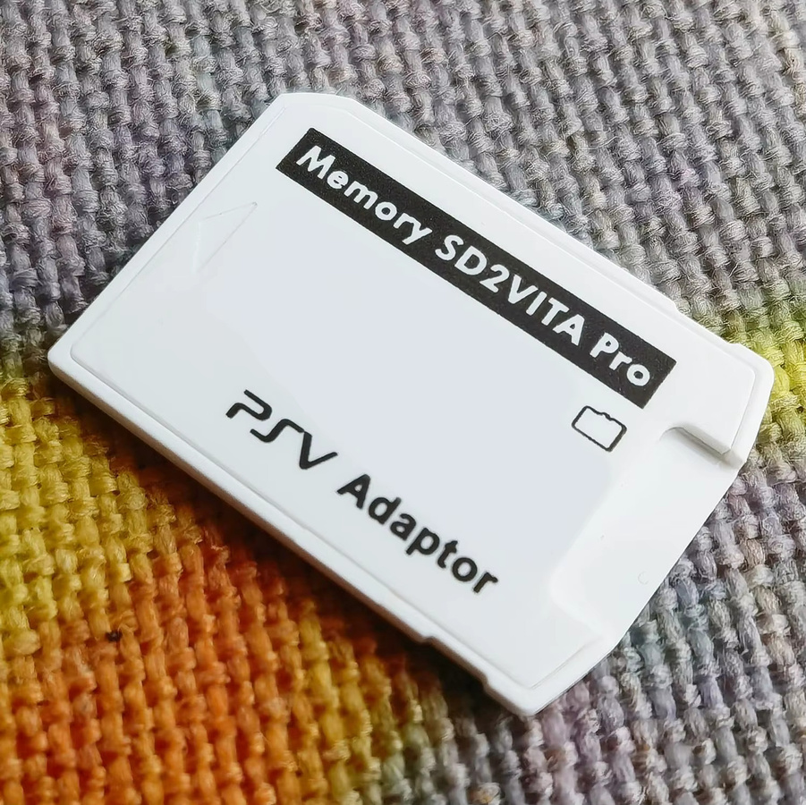 SONGFINN SD2Vita Speicherkartenadapter Game Slot Converter für PS Vita 1000 und 2000, Farbe: Weiß, kompatibel mit HENkaku System - Bild 2