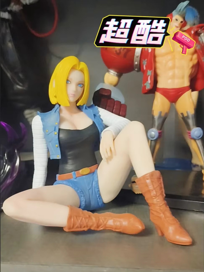 Bandai Dragon Ball Android 18 GK-Figur, Anime-Sammlerfigur, Einzelfigur - Bild 4
