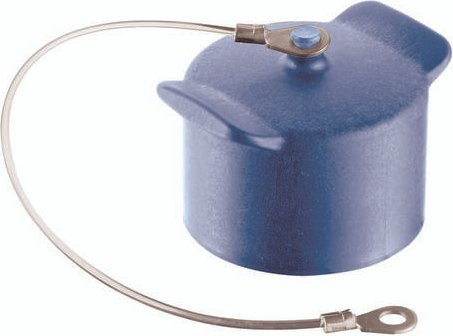 HARTING Abdeckkappe 09155135401 aus Kunststoff in Blau - Bild 1