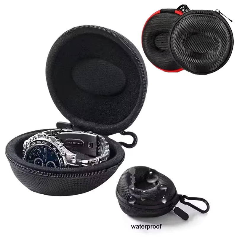 OAKCHARM Reiseetui Edelstahl, black red, Unisex - Bild 2