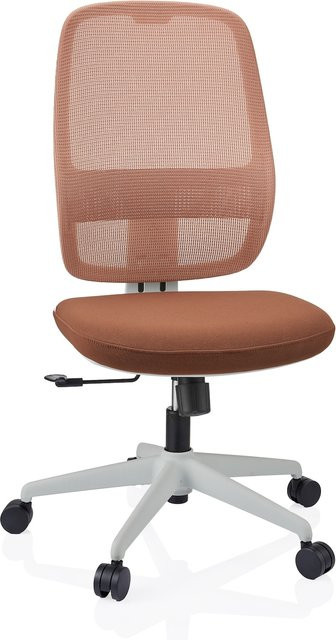 hjh OFFICE Profi Bürostuhl Minoro W aus Stoff und Netzstoff ohne Armlehnen - Bild 1