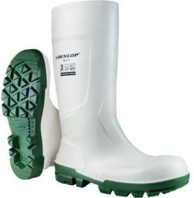 Dunlop Arbeitssicherheitsschuhe WORK-IT WHITE PVC S4 in Weiß, Größe 47 - Bild 1