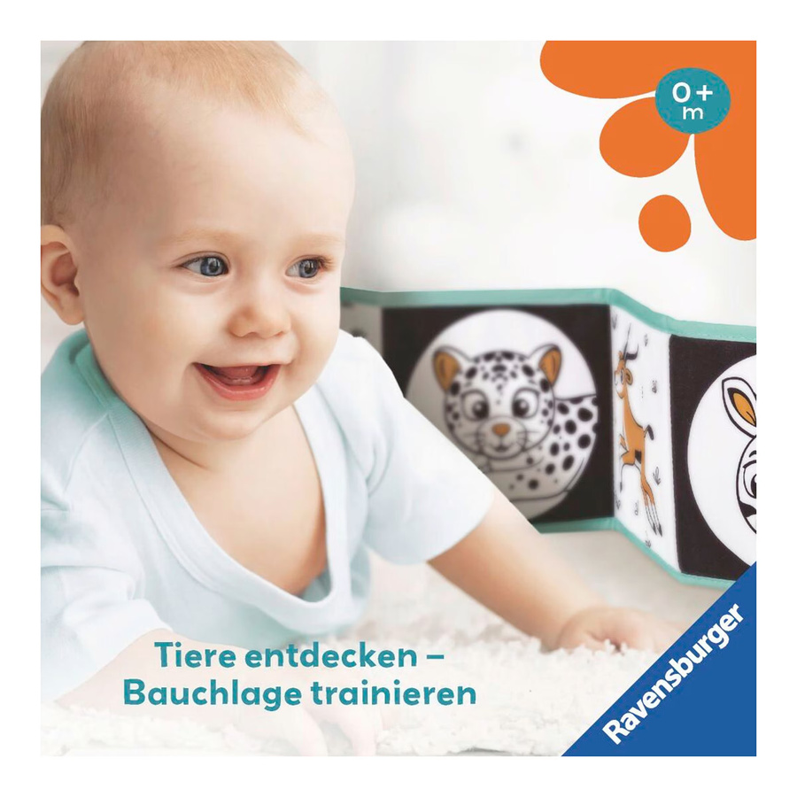 Ravensburger Play+ Mein allererstes Stoffbuch Wilde Tiere, ab 0 Jahre - Bild 2