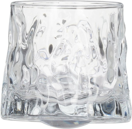Relaxdays Whiskygläser Tumbler aus Glas, transparent, 12er Set