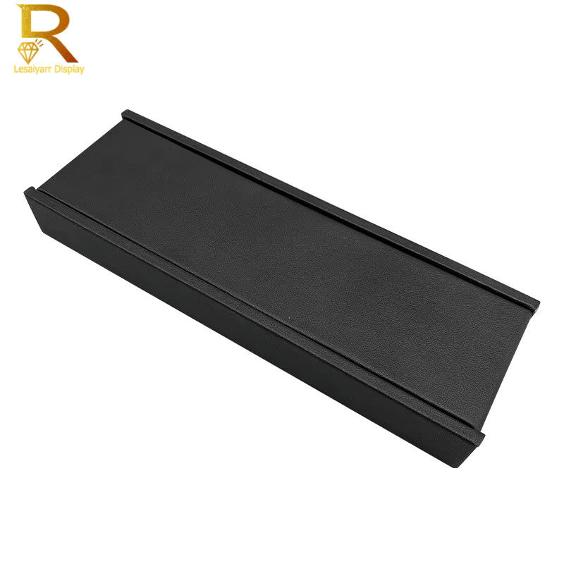 Schmuckschatulle Lesaiyarr aus PU-Leder mit Diamant-Optik in Schwarz zur Aufbewahrung von Schmuck und Edelsteinen - Bild 5