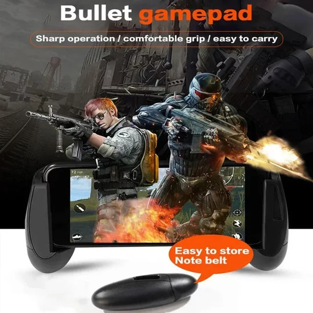 Kanlennys Room Gaming Grip für Mobile Shooter in Schwarz für iPhone und Android - Bild 1
