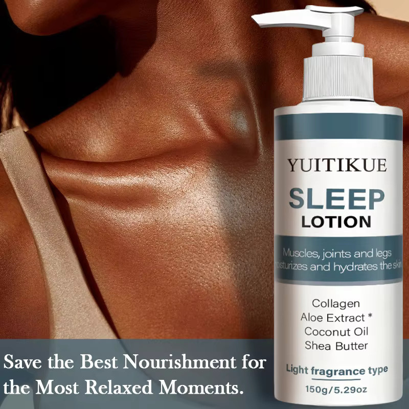 YUITIKUE Sleep Lotion Körperlotion, Kollagen & Aloe Vera, 150g, Unisex - Bild 2