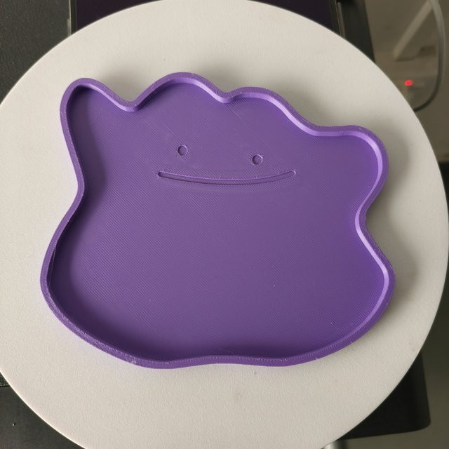 Bandai Pokémon Ditto Puppe, Aufbewahrungsfach, Lila - Bild 1