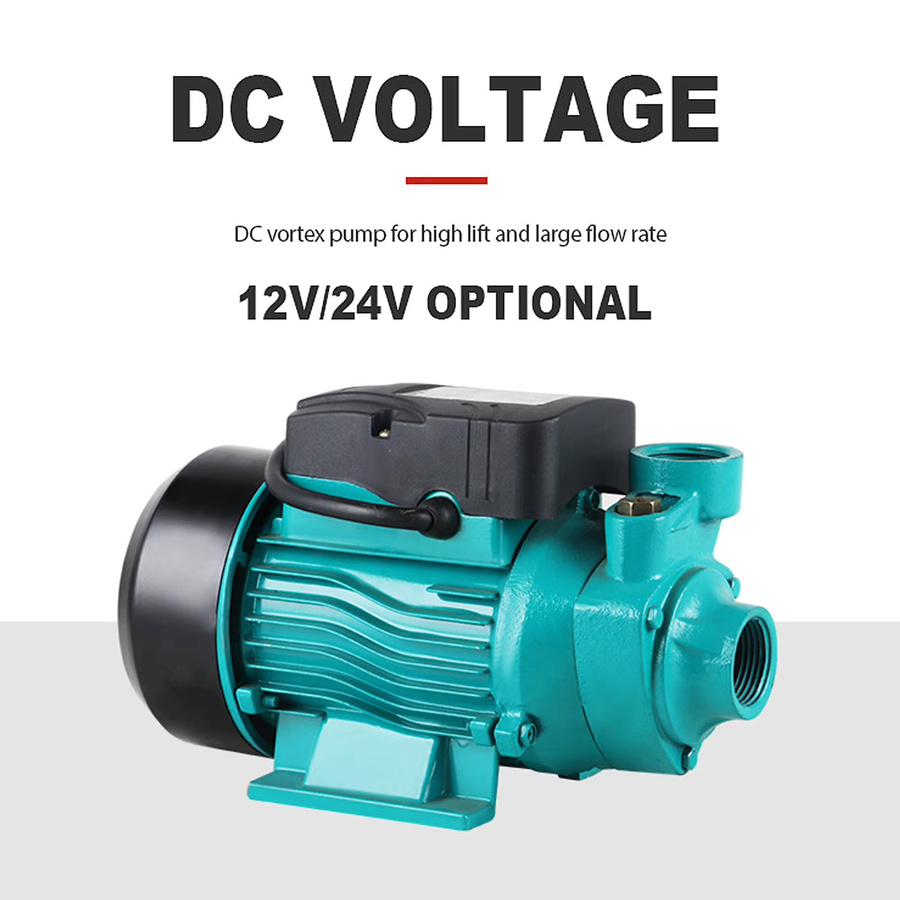 Aramox Solar DC Wirbelpumpe 200W mit 3200 U/min, 35 lpm Durchfluss und 25m Förderhöhe, 12V/24V selbstansaugend - Bild 3