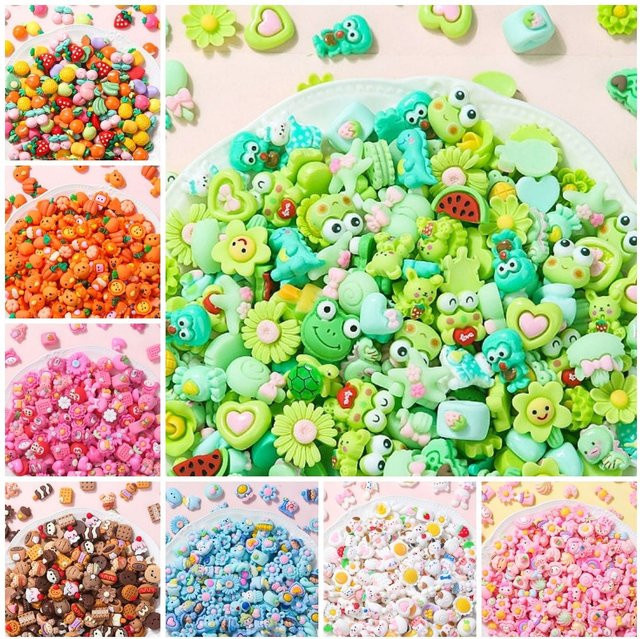 Charms, 20 Stück, Resin, Süßigkeiten, Multicolour, DIY Handwerk - Bild 1