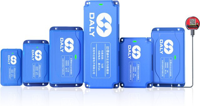 Daly Active Balancer Bluetooth Aktiver Equalizer für LiFePo4 und Li-Ion Batterien in Blau - Bild 1