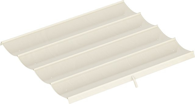 Outsunny Ersatzdach für Pergola, wasserabweisendes Wellendach mit UV-Schutz und Regenabflusslöchern, Cremeweiß, B/T: 285 x 200 cm - Bild 1