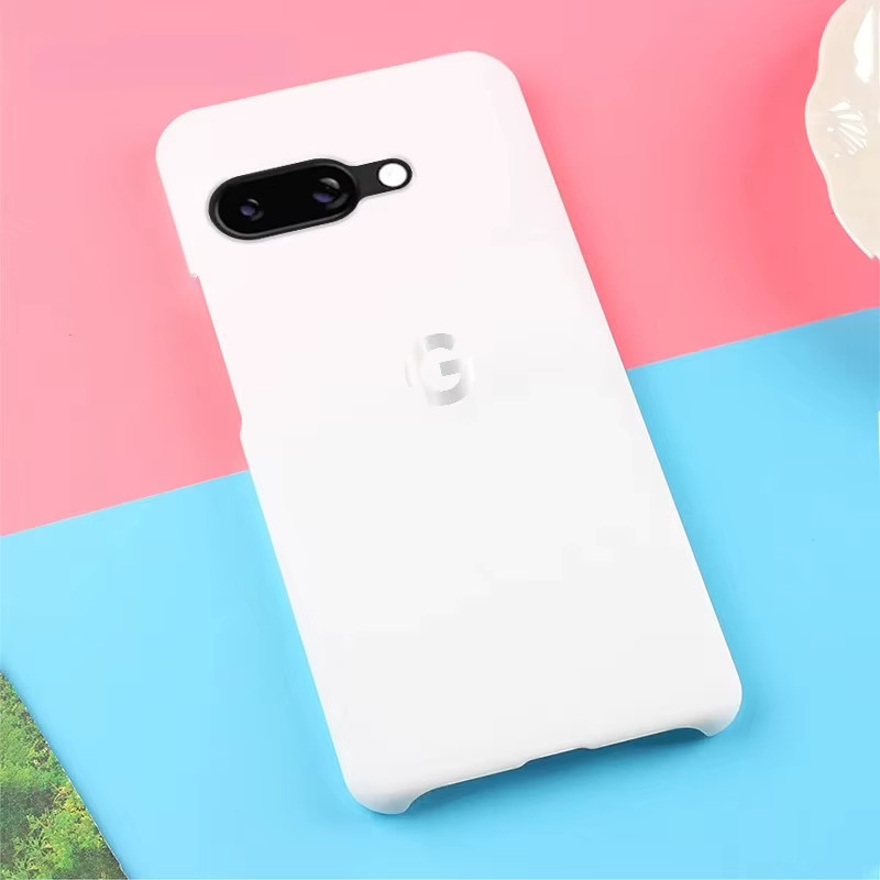 Ultradünne Rahmenlose Schutzhülle für Google Pixel 9 8 7 6 Pro XL in Orange, Matte Hartplastik-Hülle mit hautfreundlicher Rückseite und Sturzschutz - Bild 3