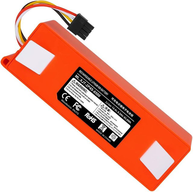 Ersatzakku 14,4 V 12800 mAh für Roborock S8, S8 MAX, S8 Plus, S8 Pro, S8 Pro Ultra sowie Xiaomi Generation 1 und 2 Saugroboter - Bild 1