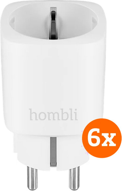 Hombli Smart Socket White 6er-Pack - Bild 1