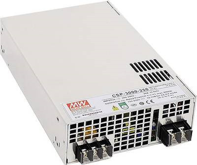 MEAN WELL CSP-3000-120 Netzteil und Spannungsumwandler in Silber - Bild 1