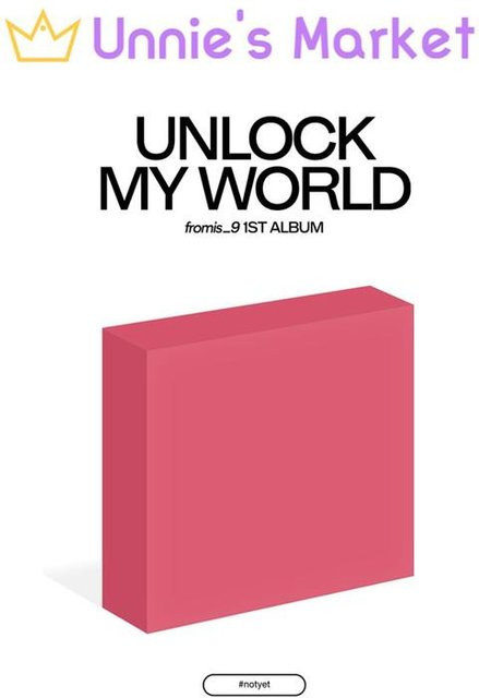 fromis_9 – Schalte mein World KiT-Album Notyet ver., pink - Bild 1