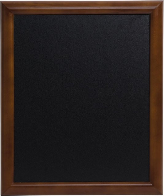 Securit Wandtafel Universal aus Holz in Braun, B: 57 cm, H: 77 cm - Bild 1