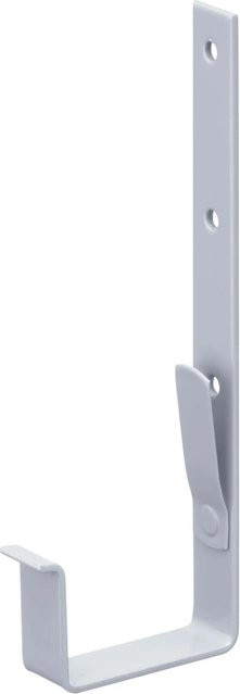 Inefa Rinnenhalter für Kastenrinnen NW 68 aus verzinktem Stahl mit weißer PVC-Beschichtung - Bild 1