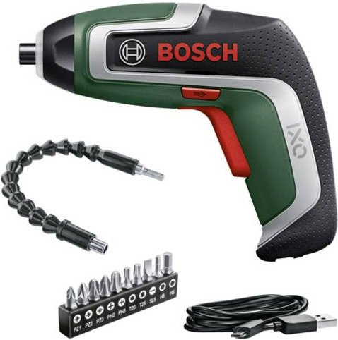 Bosch Home and Garden IXO 7 Flexi-Set Akku-Schrauber 3,6V in Grün Schwarz Multicolour - Bild 2
