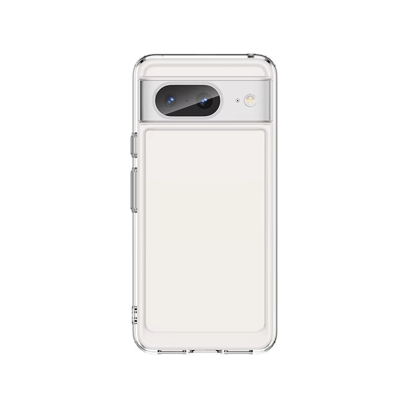 Stoßfeste Silikon Handyhülle für Google Pixel 7, Pixel 7a und Pixel 8 Pro in Transparent - Bild 2