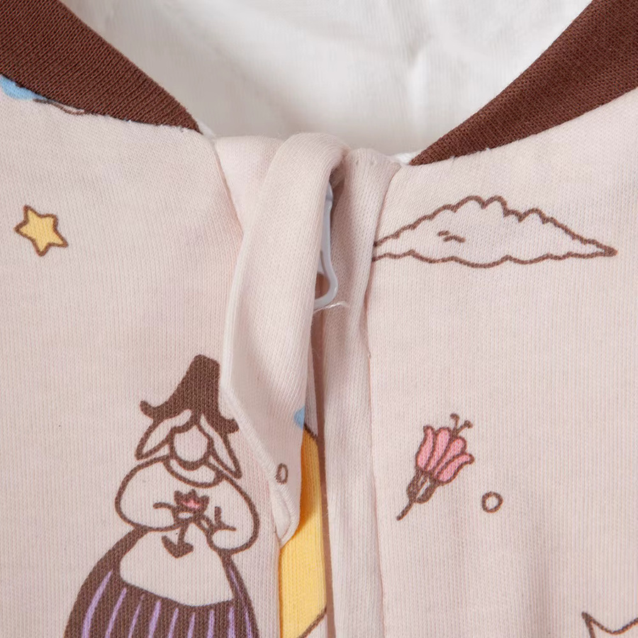 HOUSBAY Schlafsack für Kinder Märchenstadt aus 100 % Baumwolle für Mädchen von 1–4 Jahren - Bild 2