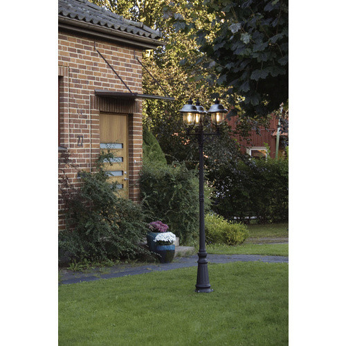 Konstsmide Standleuchte MODERN in Schwarz aus Metall für den Garten mit E27 Fassung und 75 W - Bild 2