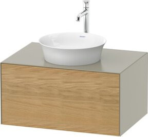 Duravit Waschtischunterschrank White Tulip ohne Aufsatz, Wandmontage, Weiß matt, B/T/H: 75,1 x 40,8 x 41 cm - Bild 1