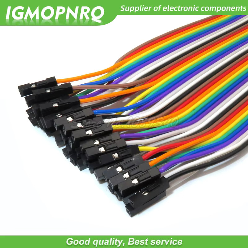 40 Stück Dupont Line Stecker zu Stecker Kabel Set, 20 cm, Mehrfarbig, für Arduino DIY Kits - Bild 2