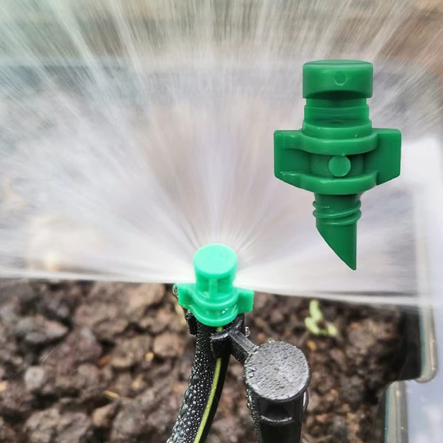 Einstellbare Gartenrasen-Spritzdüse mit 90/180/360 Grad Sprühwinkel für die Pflanzenbewässerung, Mehrfarbig - Bild 3