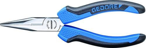 Gedore Flachrundzange Long Nose in Blau, Grau und Silber aus Stahl - Bild 1