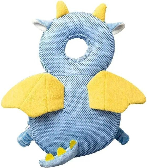 Binchi Outdoor Product Kleinkind Baby Kopfschutz mit Cartoon Engel und Biene in Blau - Bild 1