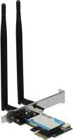Inter-Tech EP-134 WLAN-Adapter PCIe WiFi 6 in Schwarz - Bild 1