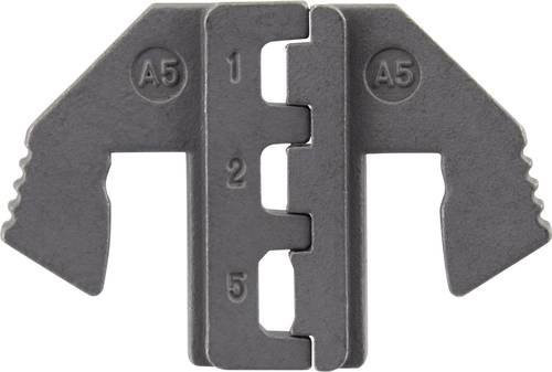 TOOLCRAFT PLE-0A5 Crimp-Einsätze Endverbinder und Kabelschuhe mit Schrumpfschlauch, grau, Quetschbereich: 0,5 bis 6 mm² - Bild 1