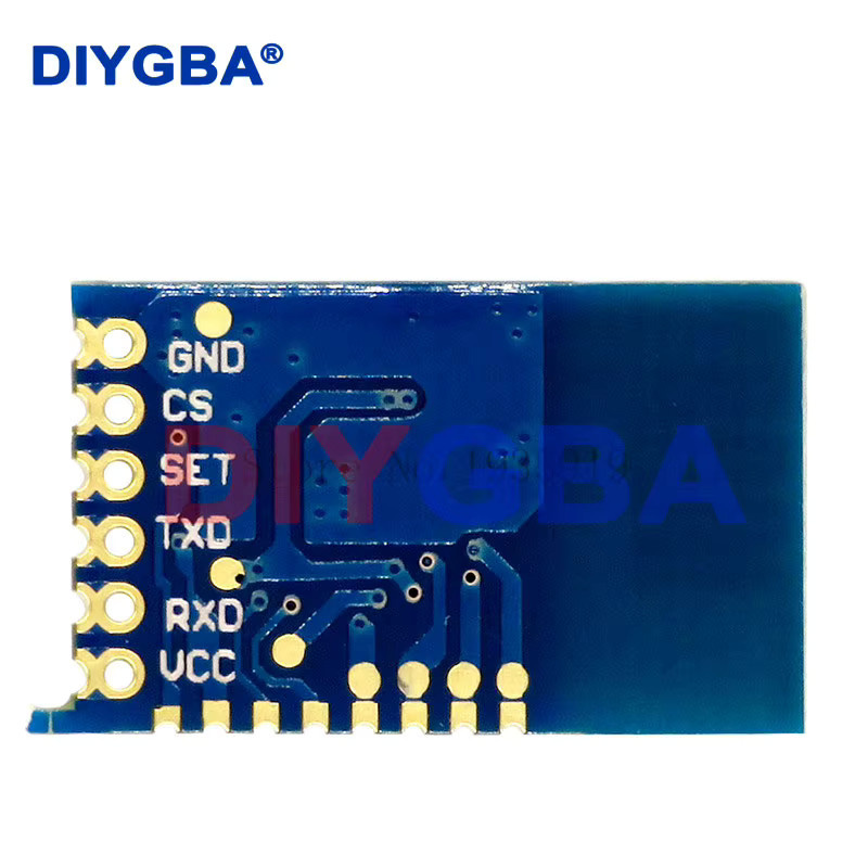 10 Stück JDY-40 Bluetooth 2,4 GHz Drahtloser Serieller Port Transceiver und Fernkommunikationsmodul in Blau - Bild 2