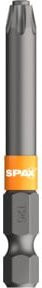 Spax Bit T-STAR plus T25 Schraubendreher-Bit aus Edelstahl in Grau, Länge: 50 mm, Durchmesser: 6,4 mm - Bild 1
