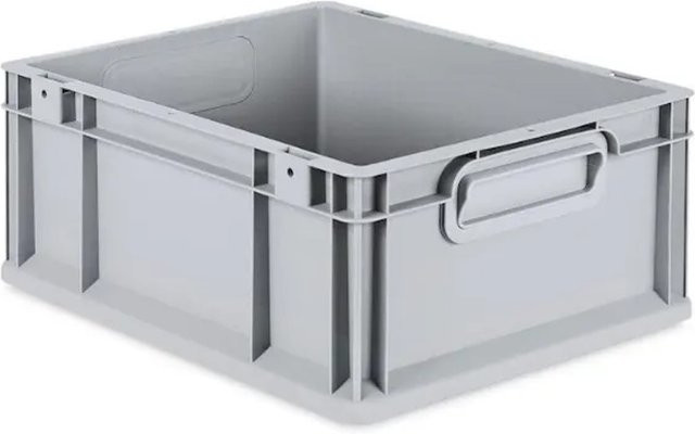 PROREGAL Eurobox NextGen Grip in Grau, H x B x T: 17 x 30 x 40 cm, 16 Liter - Bild 1