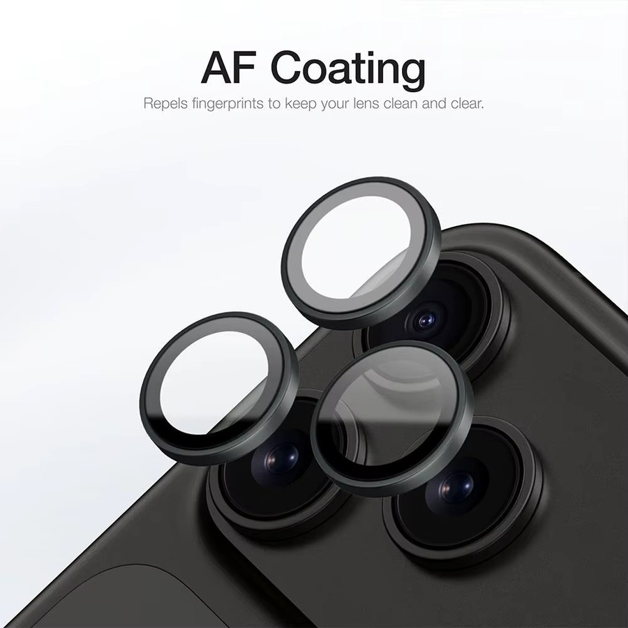 Eagle Eye Displayschutzfolie aus gehärtetem Glas mit Anti-Fog-Beschriftung für Apple iPhone 17 Pro Max und iPhone 17 Pro, Transparent, inklusive Linsenpositionierungswerkzeug - Bild 2