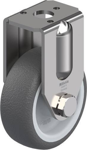 Blickle Bockrolle BRXA-PATH 50G aus Edelstahl in Silber, Rad-Durchmesser: 50 mm, Tragfähigkeit: 75 kg - Bild 1