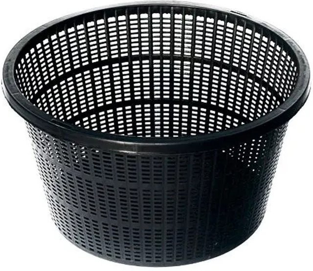Vdvelde Teichkorb Set für Wasserpflanzen, 5 Stück, Rund, Durchmesser: 22 cm - Bild 1