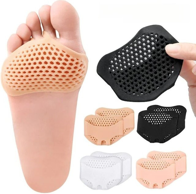 SMATLELF Silikon Waben Gel Vorfuß Pads für Damen, Schuh Pad Einlegesohlen - Bild 1