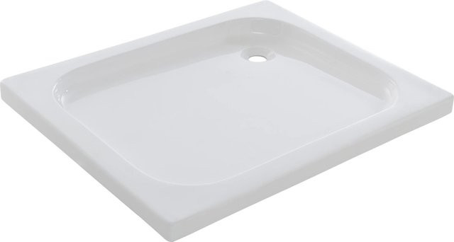 baliv Duschwanne DW-90.50 E Rechteck Weiß B/T: 90 x 75 cm - Bild 1