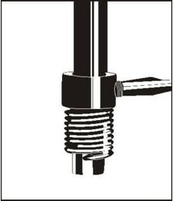 Völkel V-COIL Gewindeeinsatz M14x1,25-1,0D aus Edelstahl in Schwarz - Bild 1