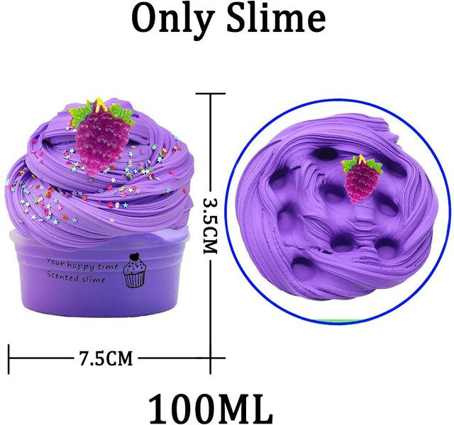Fashnics Butter Slime, Knete, purple, ab 3 Jahre - Bild 1