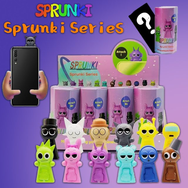 Bandai Sprunki Blind Box, Anime Figuren, Puppe, Einzelfigur - Bild 1