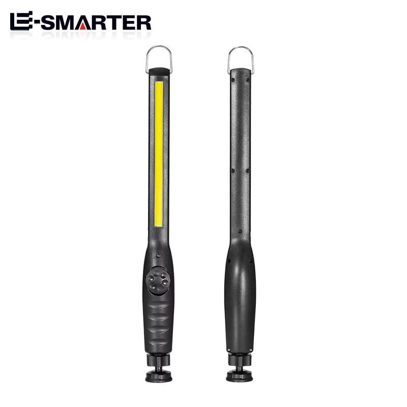 ESMARTER Magnetische COB LED-Arbeitslampe, Tragbare Kabellose Inspektionsleuchte in Schwarz für Autoreparatur, Garage und Notfälle - Bild 4