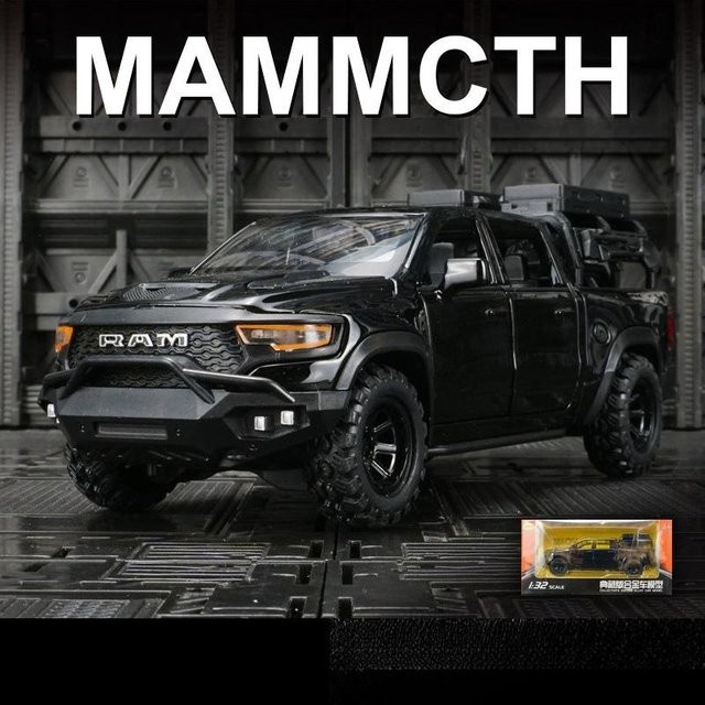 Linyi toy car Mammoth Pickup, Automodell, 1:32, mit Licht und Ton, ab 14 Jahren - Bild 1